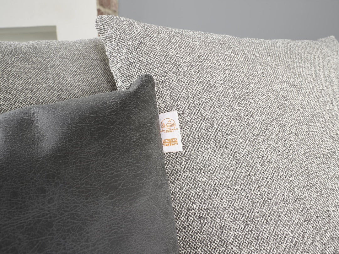 Edinburgh Corner Sofa 2&2 Seater Light Grey The Great British Sofa